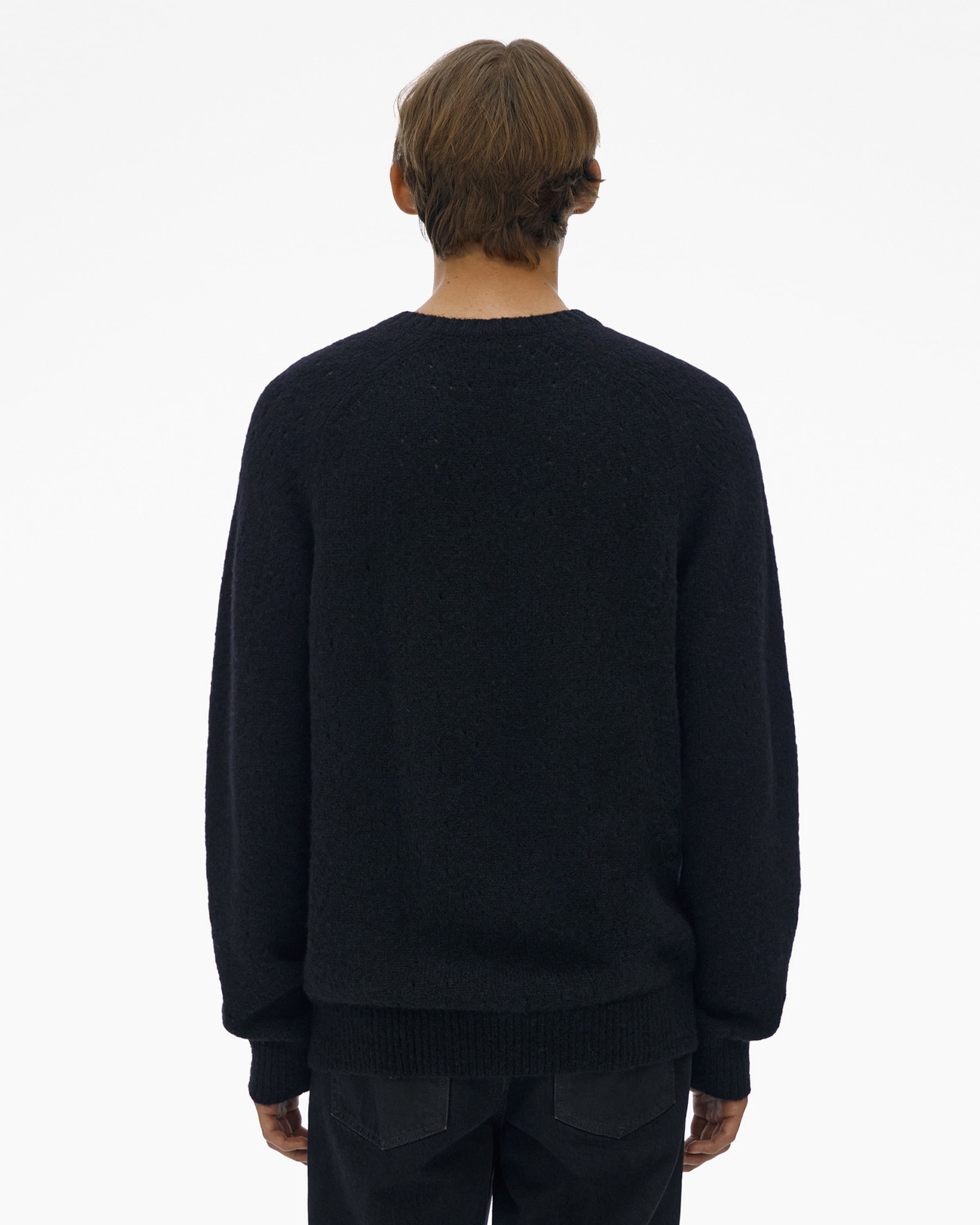 LOGO POINTELLE SWEATER - 4