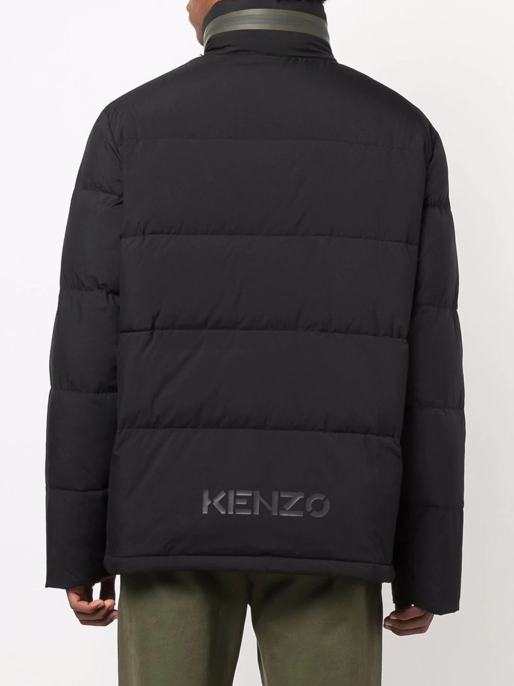 zip-up down jacket - 4