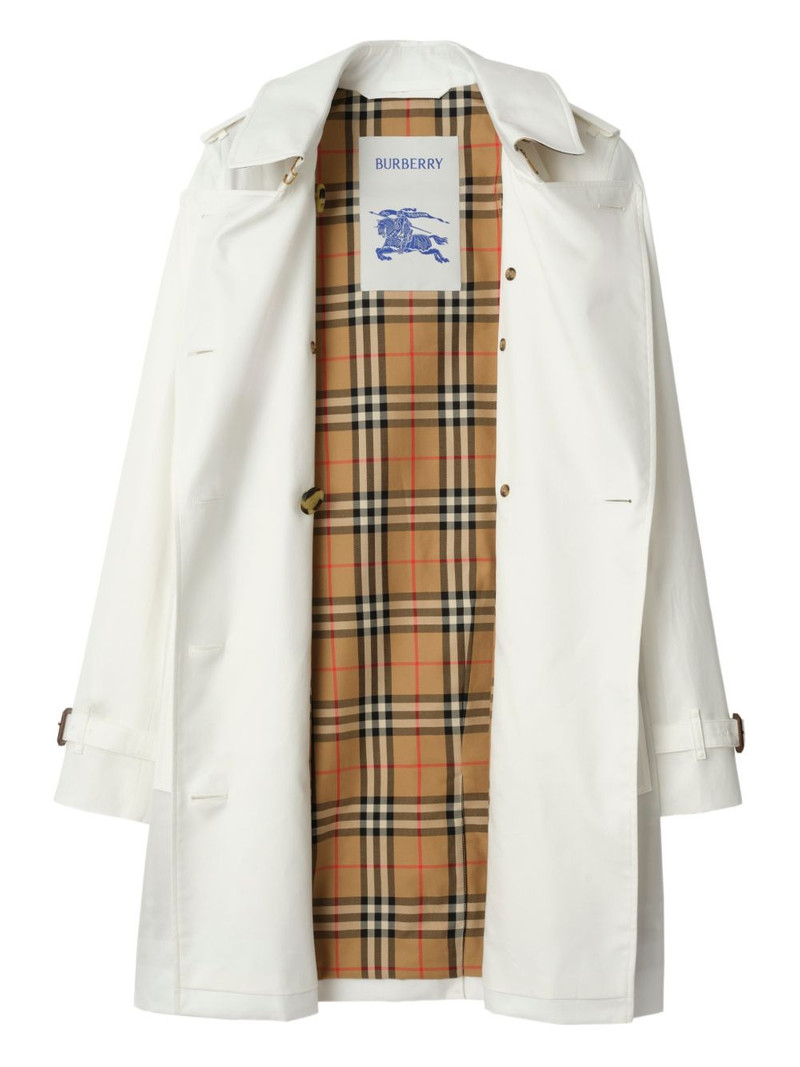 Burberry double-breasted trench coat outlook