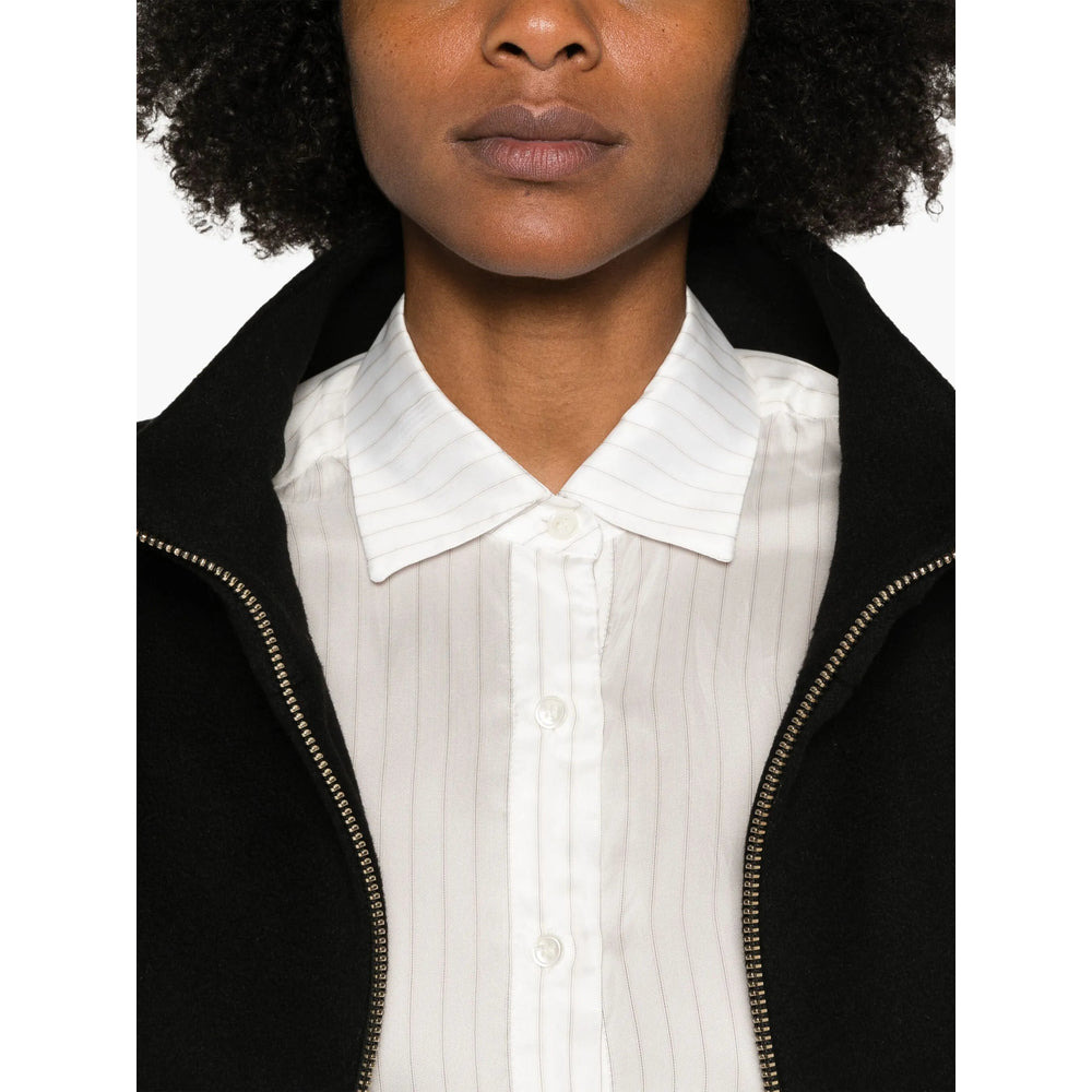 Herno Black Coats - Single Breasted Coats Women - 6