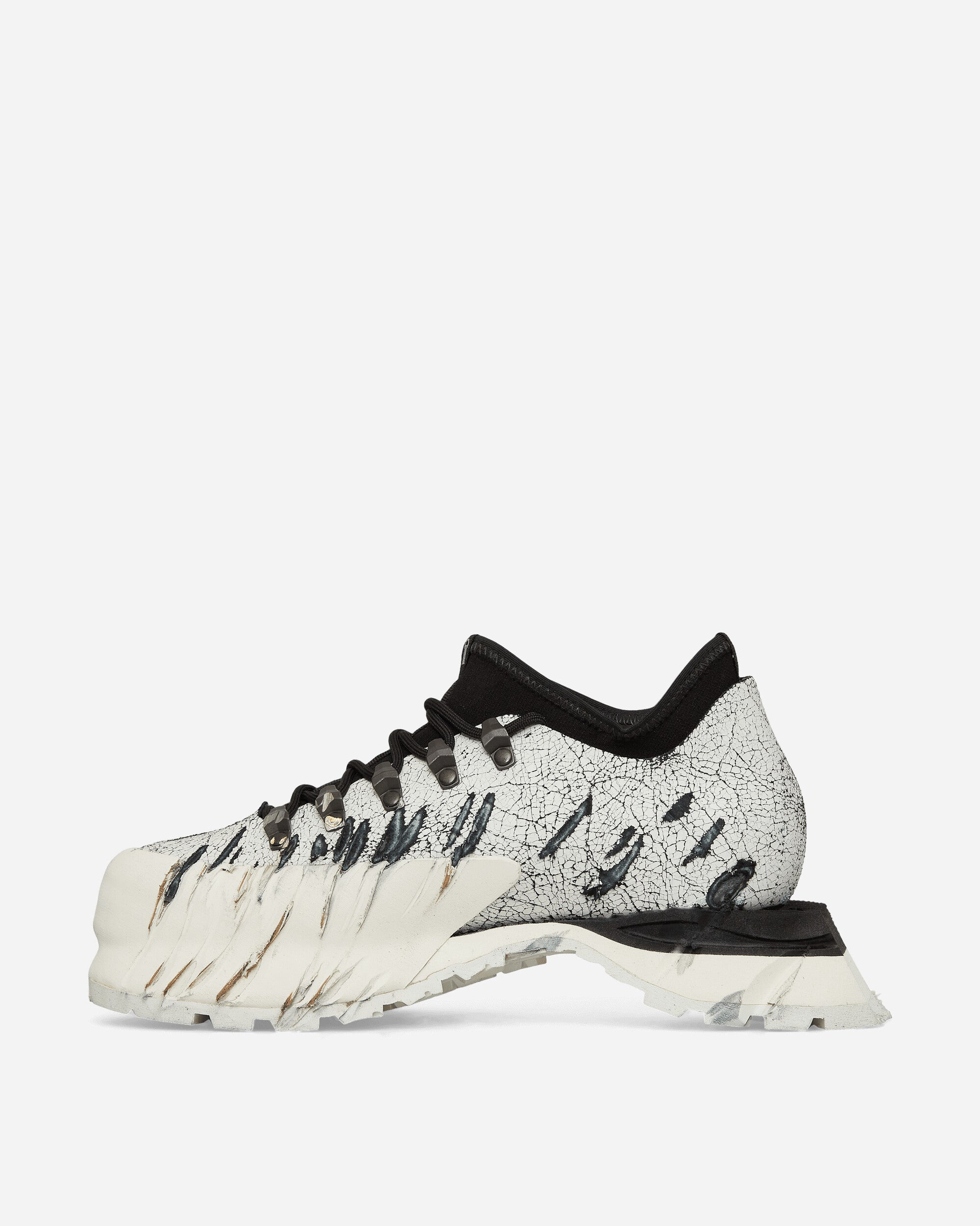 Poyana Distressed Boots White - 3