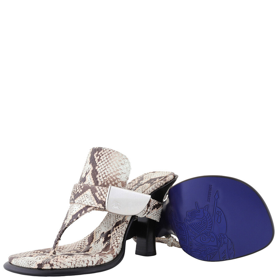 Burberry Equestrian Knight Motif Bay Sandals - 2
