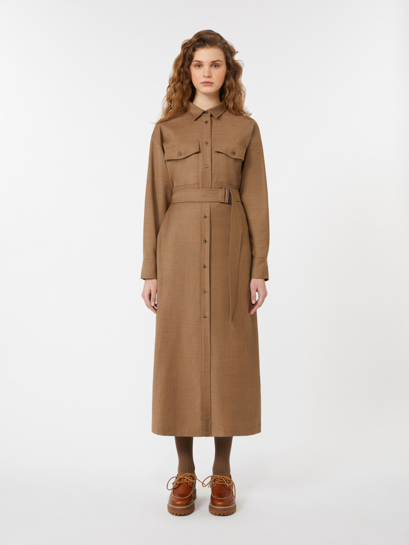 STEMMA Wool flannel dress 3