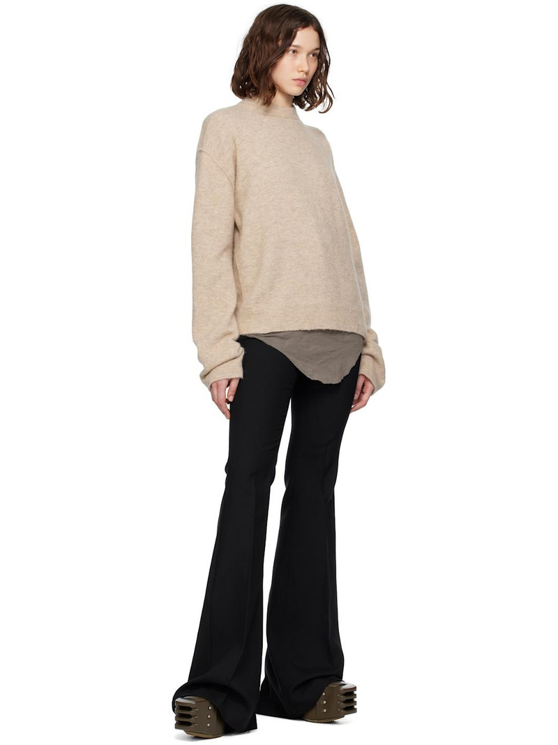 Rick Owens Black Concordians Bolan Bootcut Trousers outlook