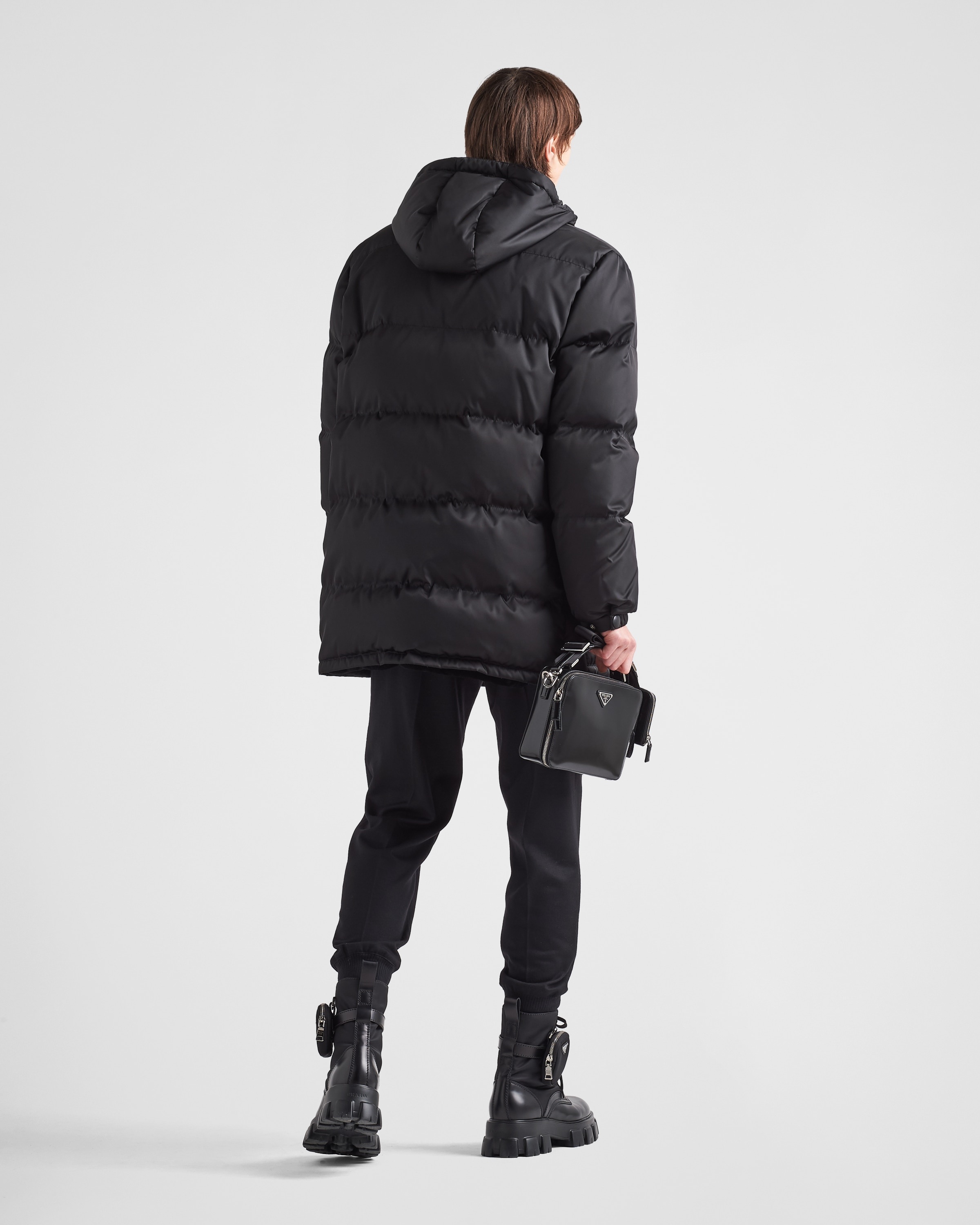 Long Re-Nylon down jacket - 5