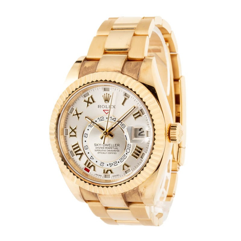Rolex Sky-Dweller Ref 326938 Silver Dial - 2