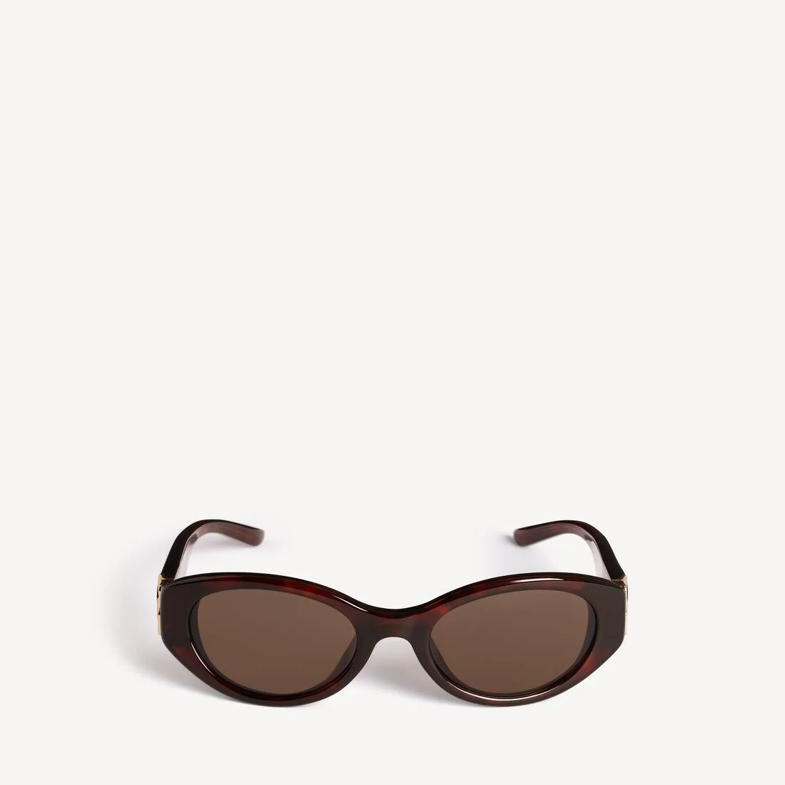 Women's Cosmo Round Af Sunglasses in Dark Brown Havana - 1
