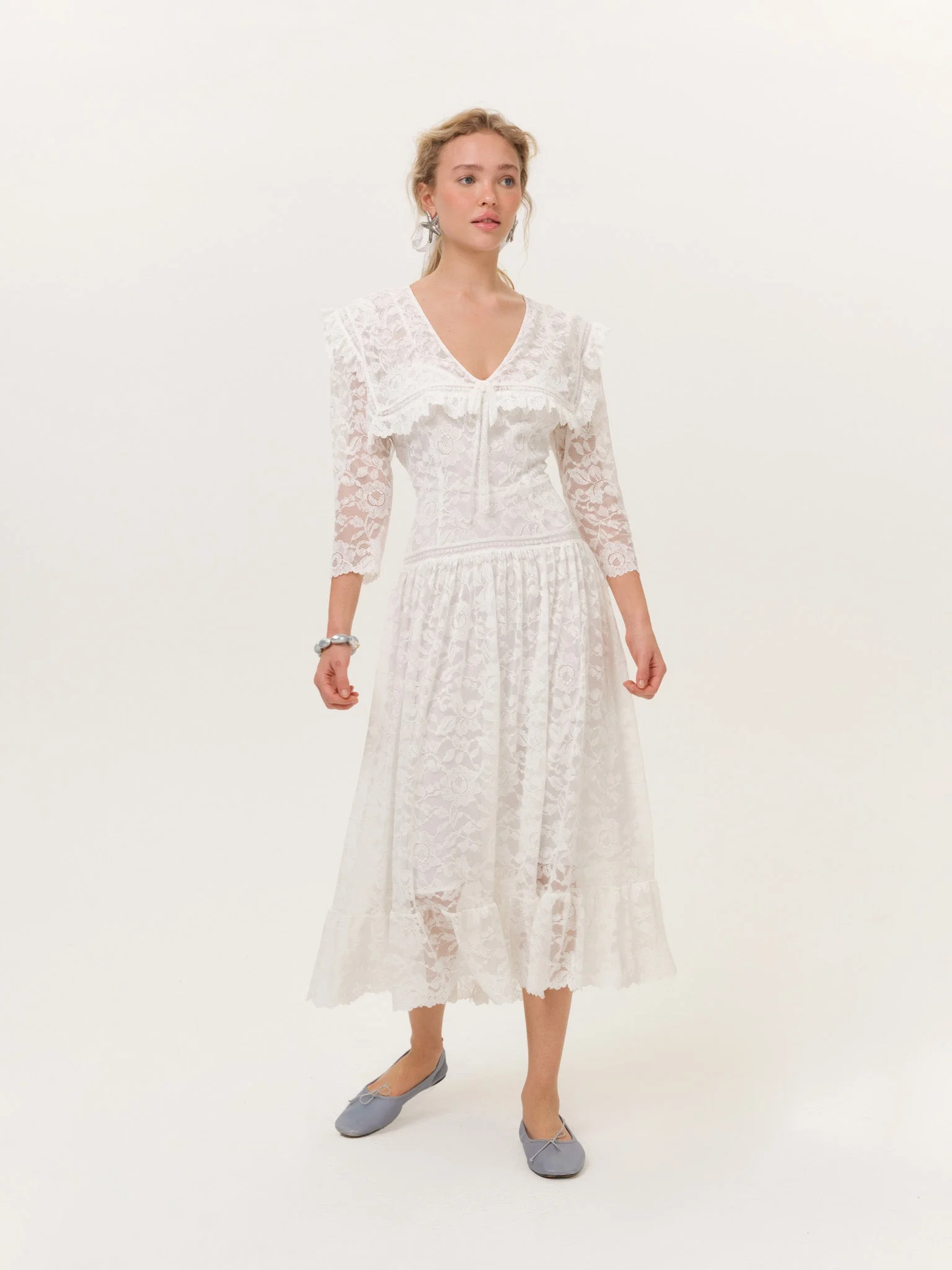 Lost at Sea Midi Dress - 1
