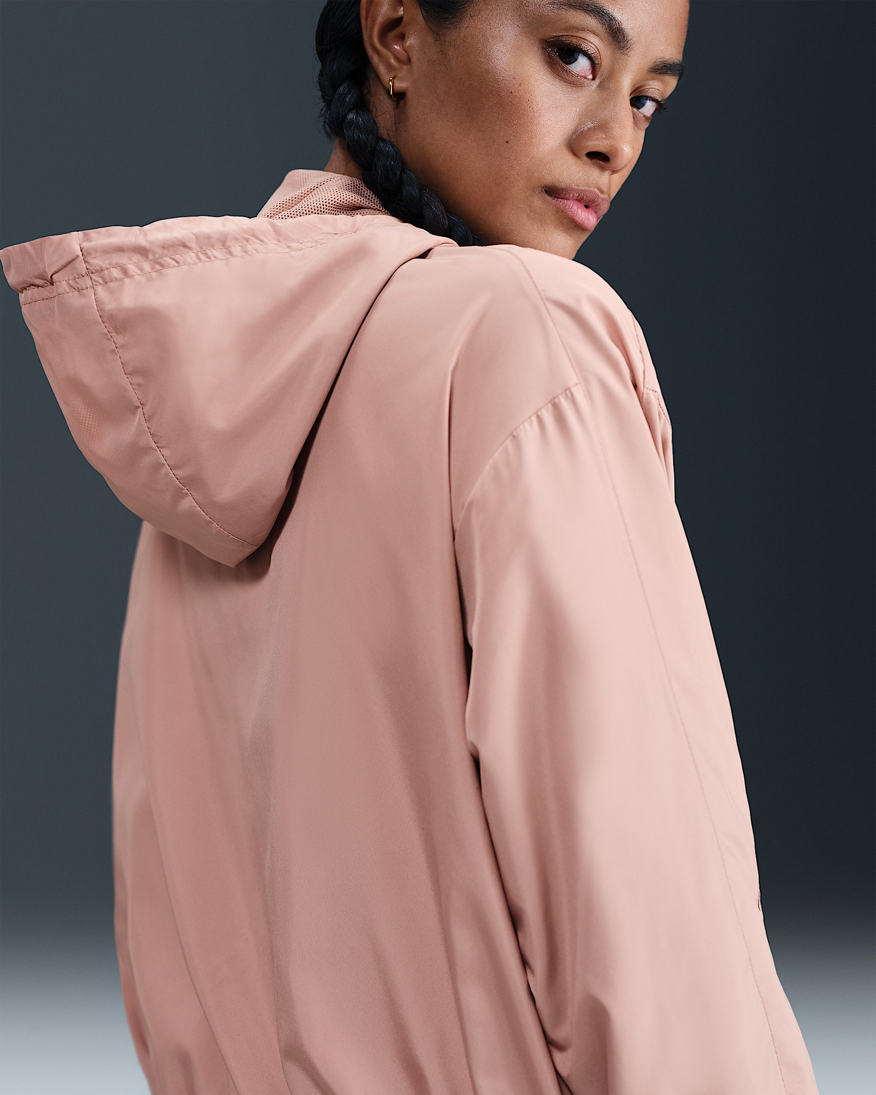 Nike Sportswear Classic Wovens Women's Loose UV Hooded Jacket - 2