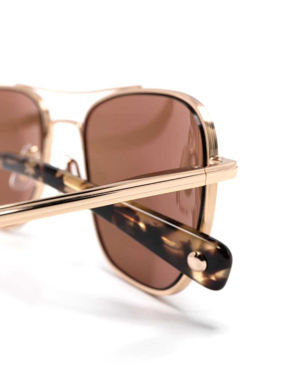 Harbor aviator-frame sunglasses - 3