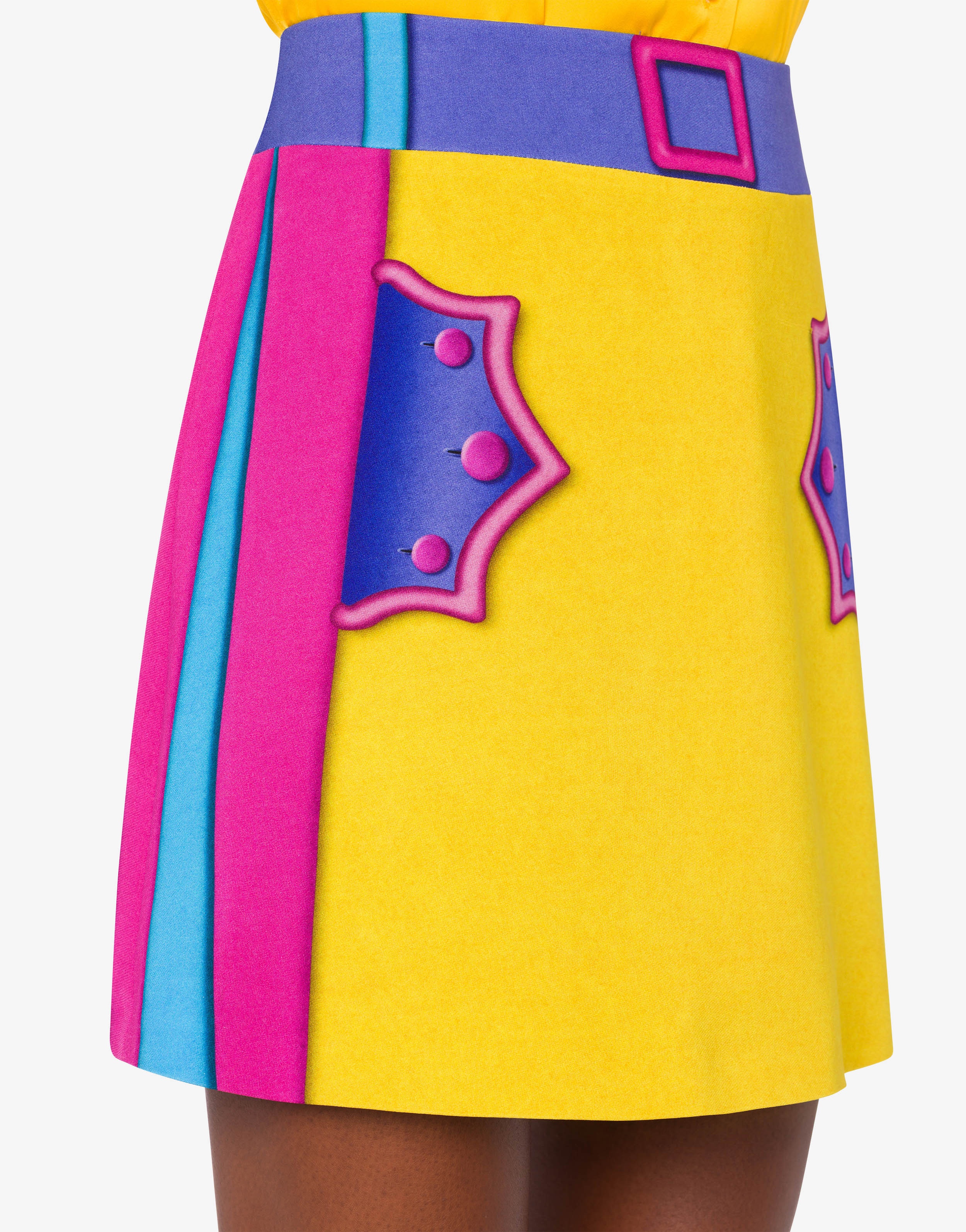 TROMPE L'ŒIL CADY MINI SKIRT - 4