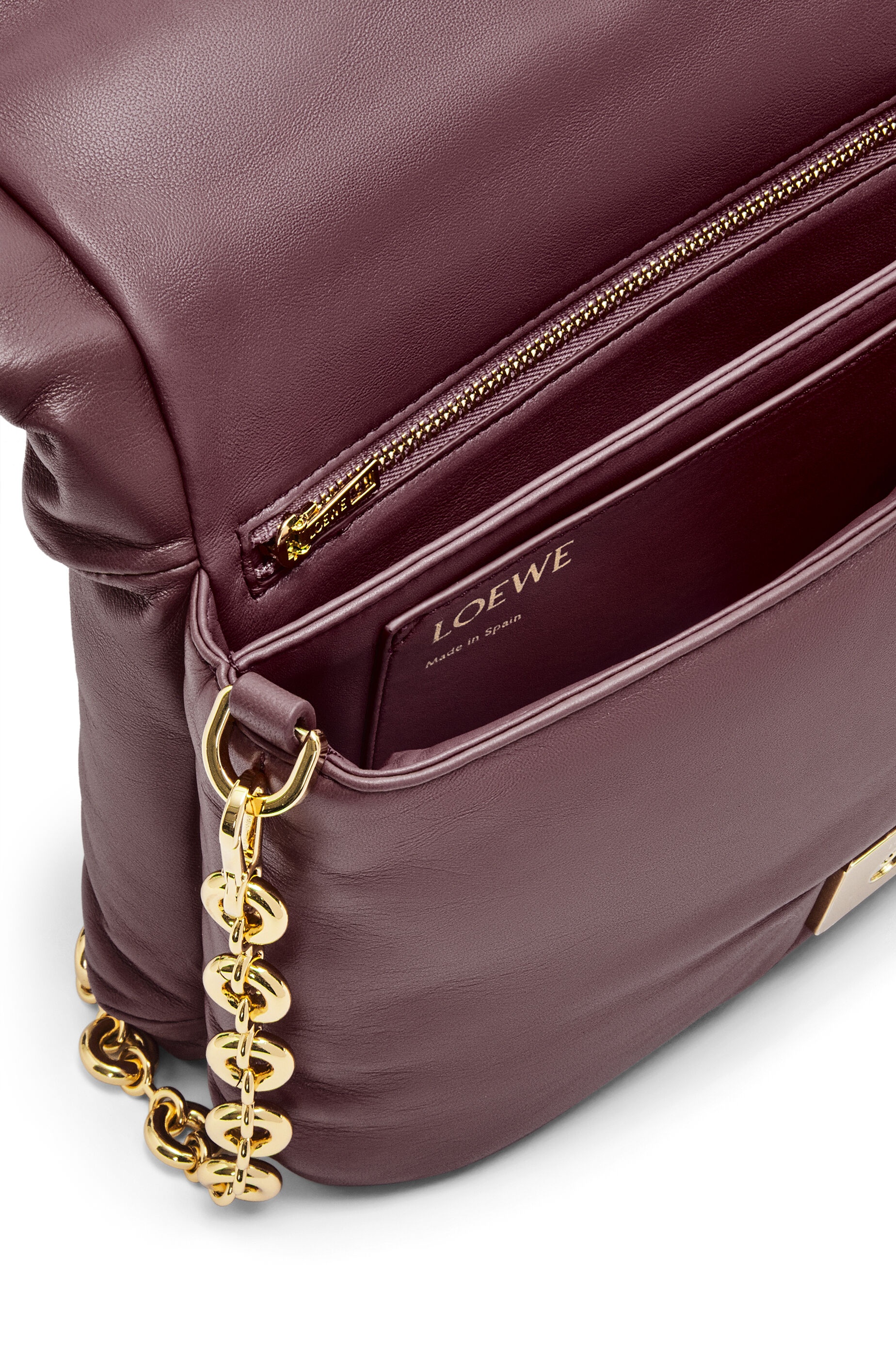 Puffer Goya bag in shiny nappa lambskin - 7