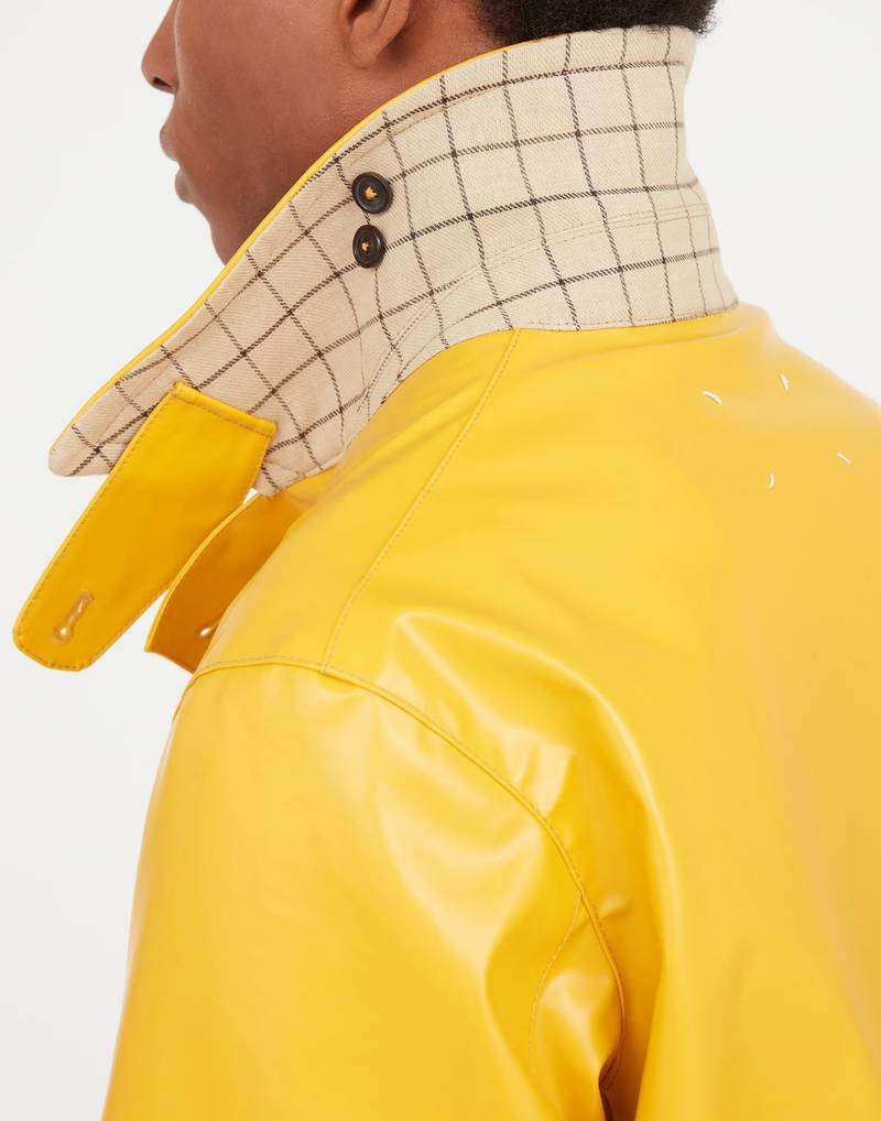 Coated canvas coat 7