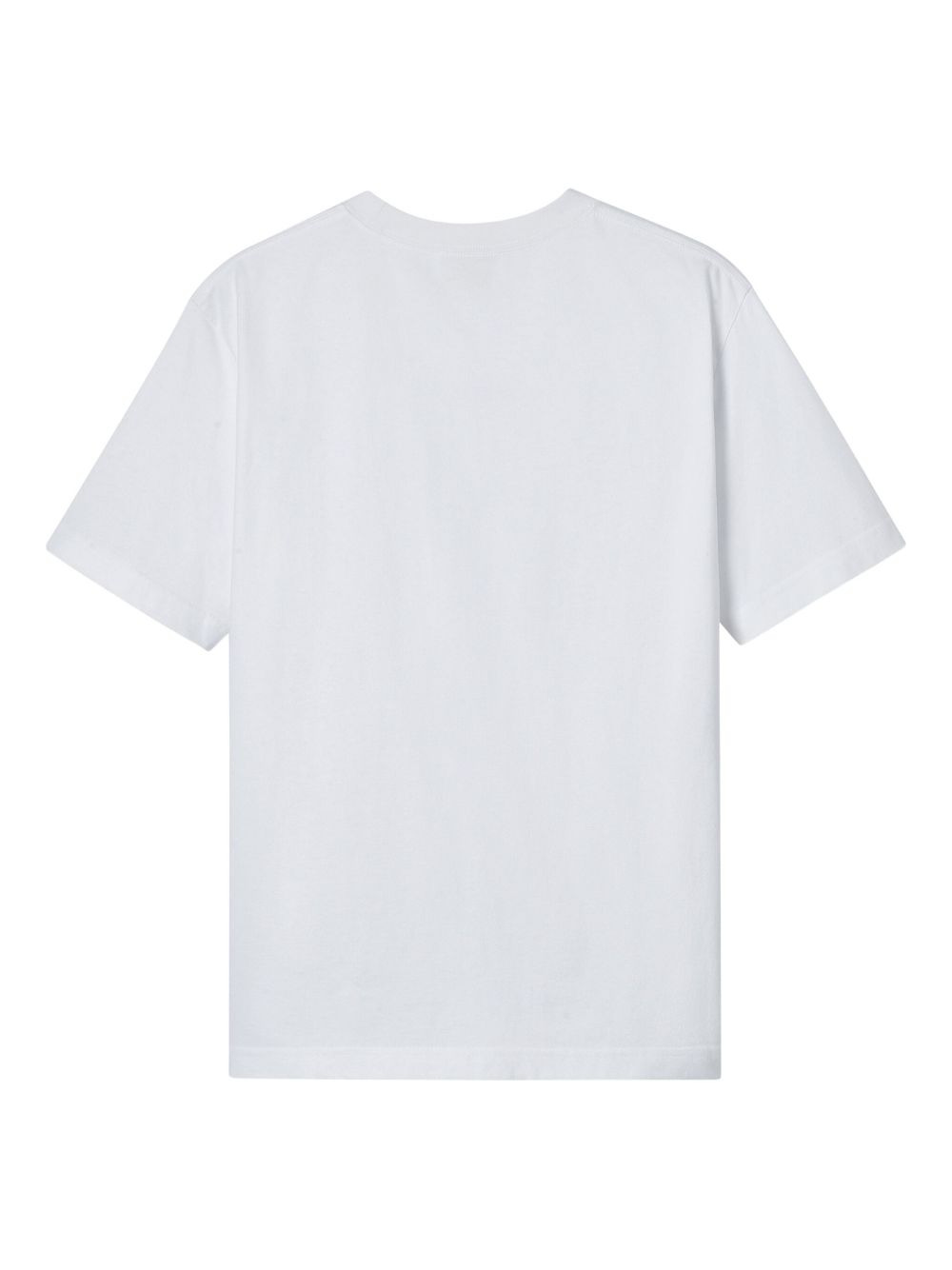 flower-appliqué cotton T-shirt - 2