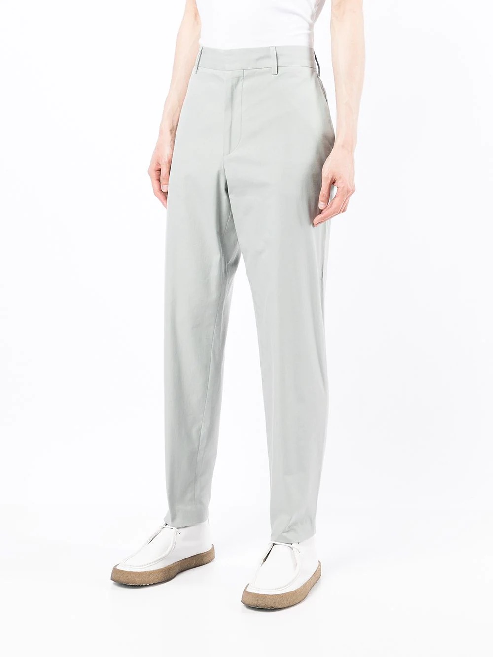 cotton tapered trousers - 3