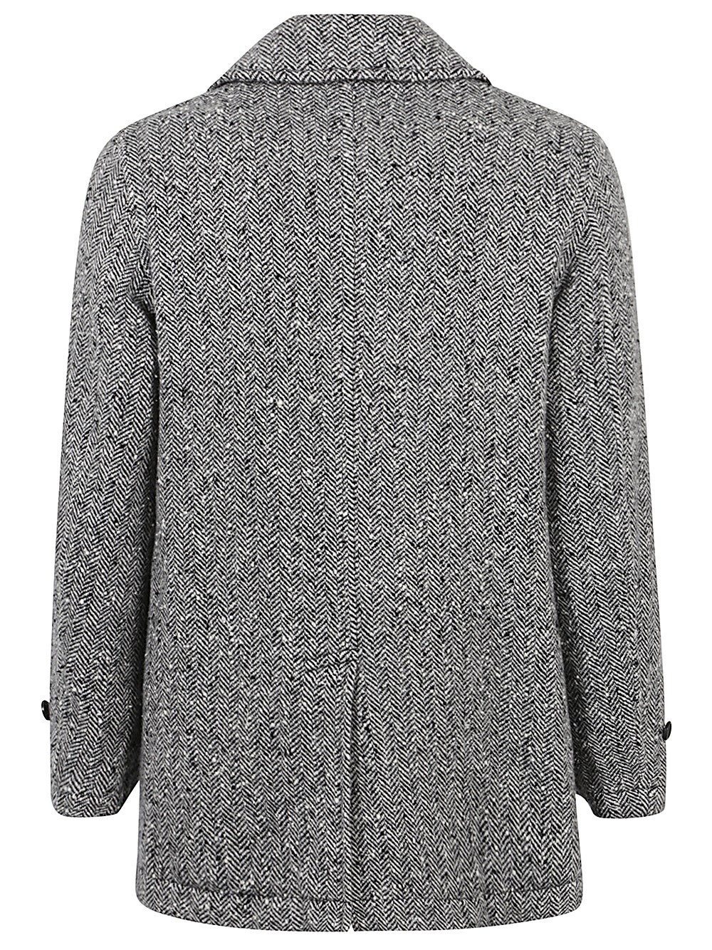 Wool double-breasted coat - 2