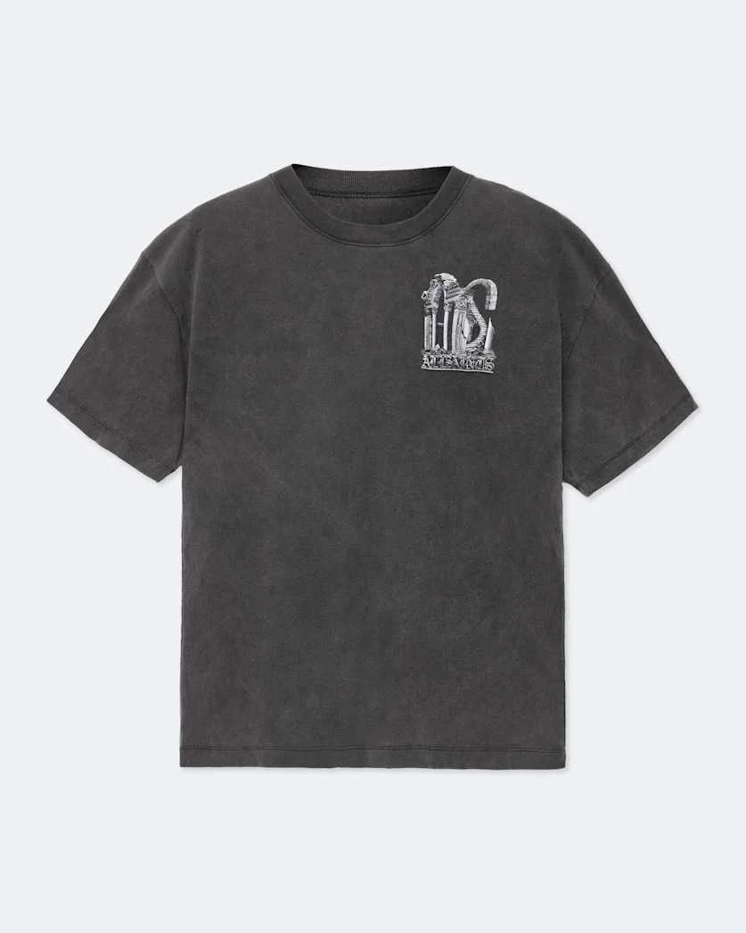 SHRINES RELAXED GRAPHIC T-SHIRT - 1
