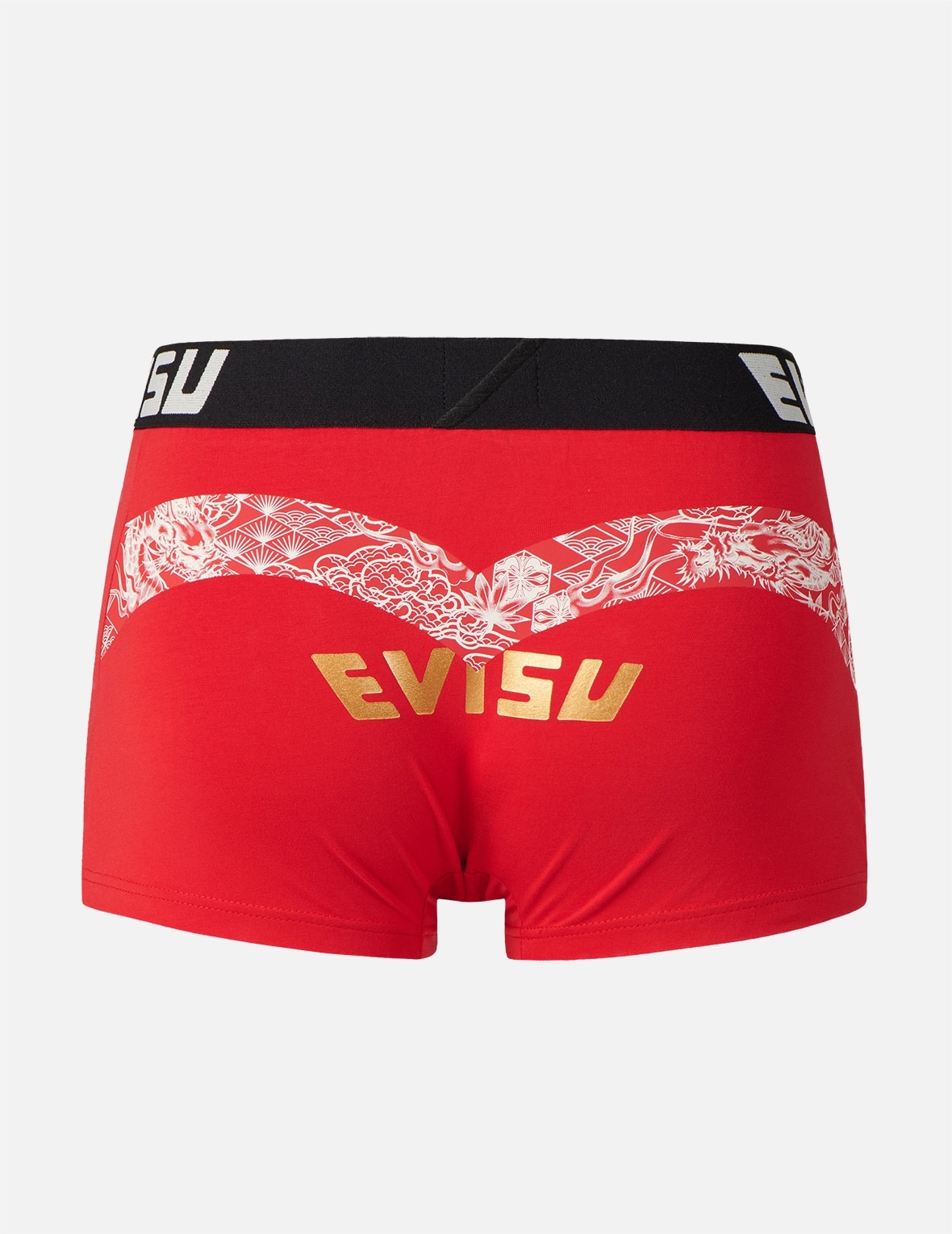 DRAGON AND BROCADE-PATTERN DAICOCK PRINT TRUNKS - 2