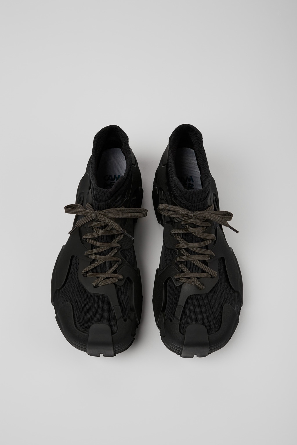 Black Caged Sneakers - 4