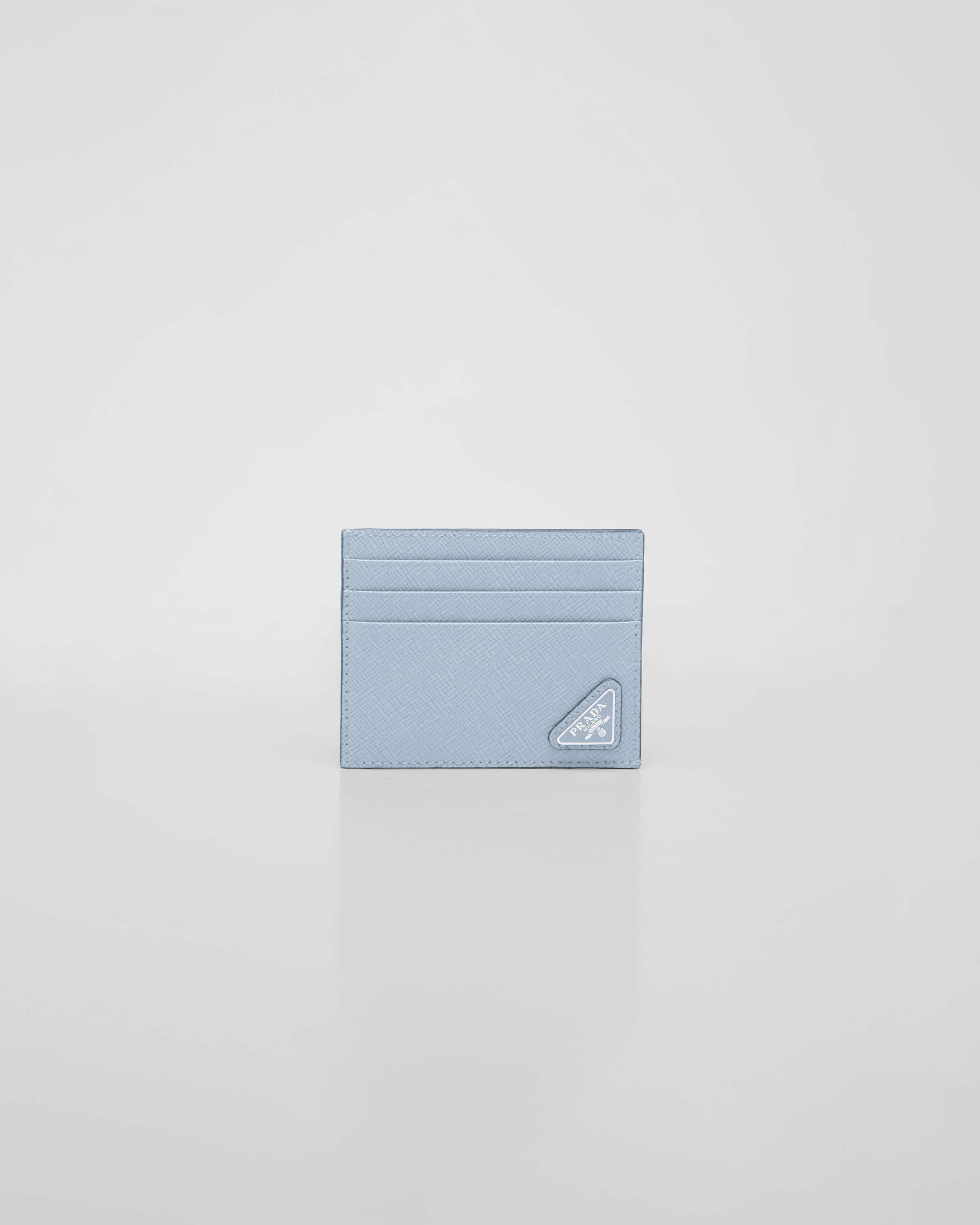Saffiano leather card holder - 1