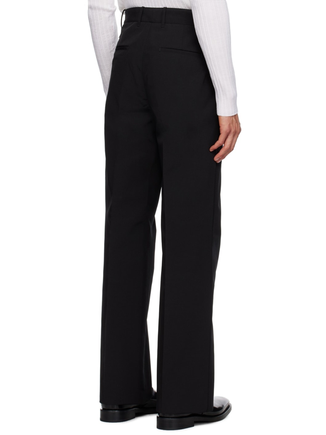 Black Tailored Trousers - 3
