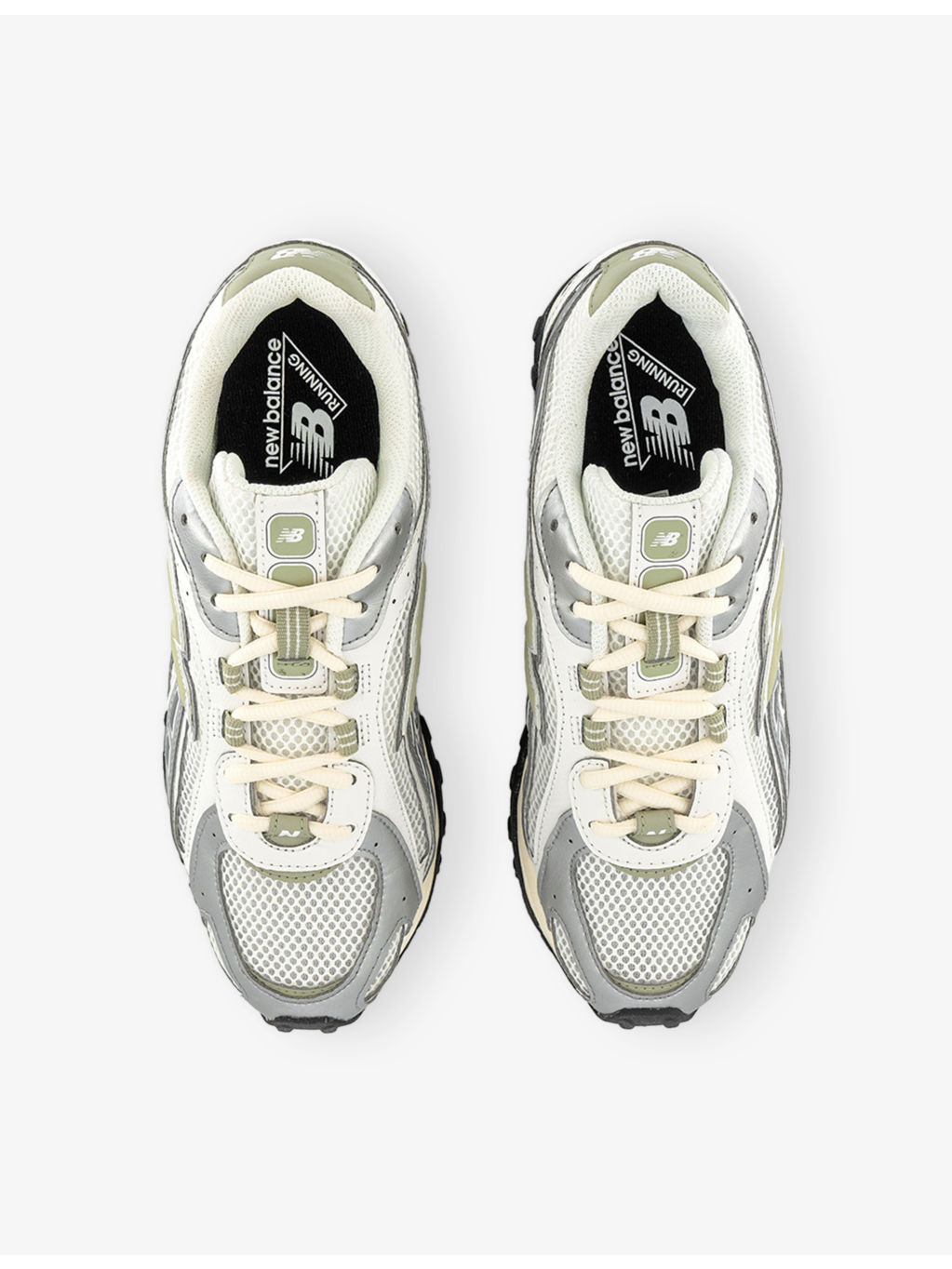 204L Leather and Mesh Trainers - 2