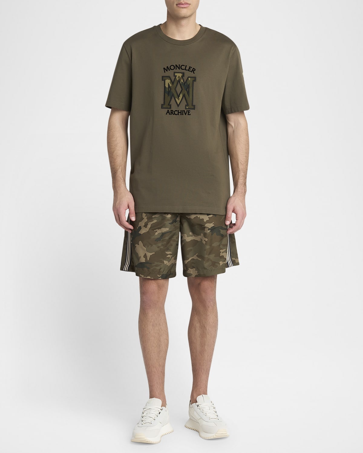 Men's Camouflage Logo Crewneck T-Shirt - 2