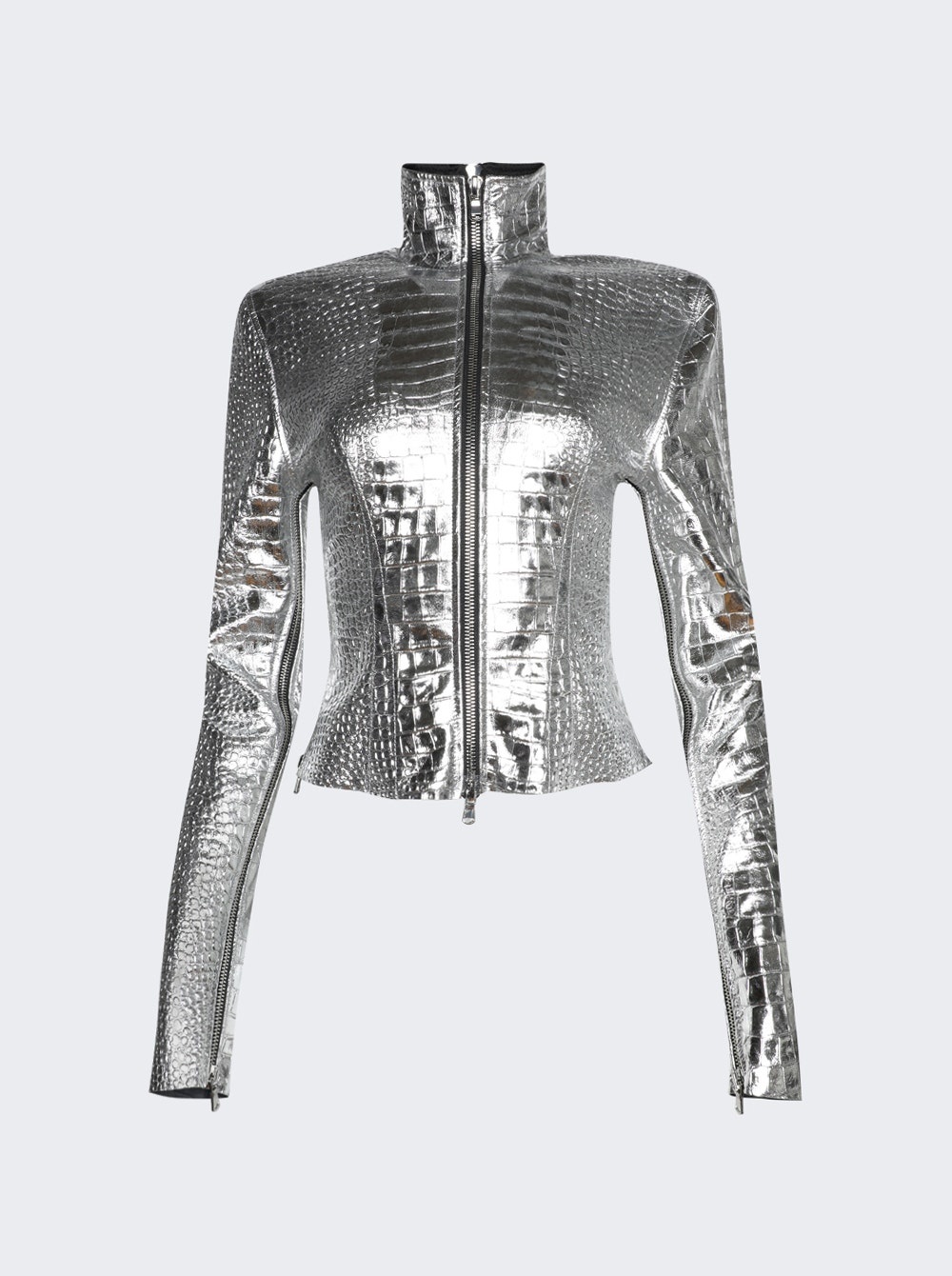Fitted Jacket Silver - 1