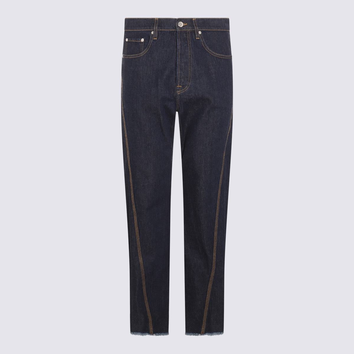 LANVIN BLUE DENIM JEANS - 1