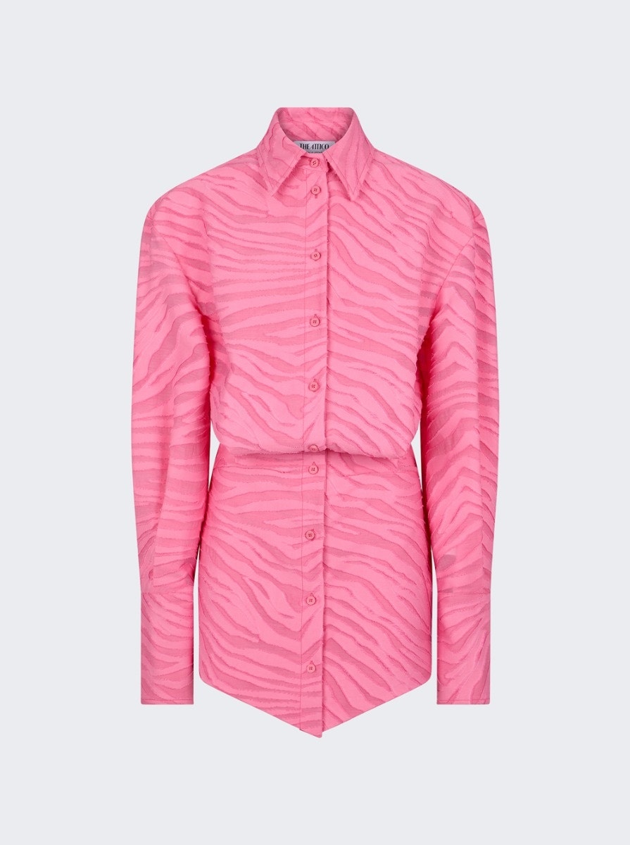 Silvye Mini Dress Geranium Pink - 3