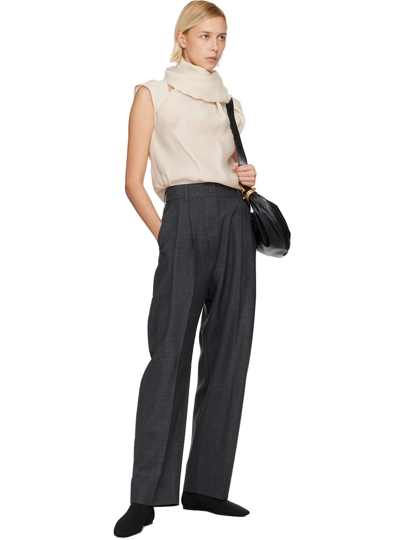 TOTEME Black Knit Sock Boots outlook