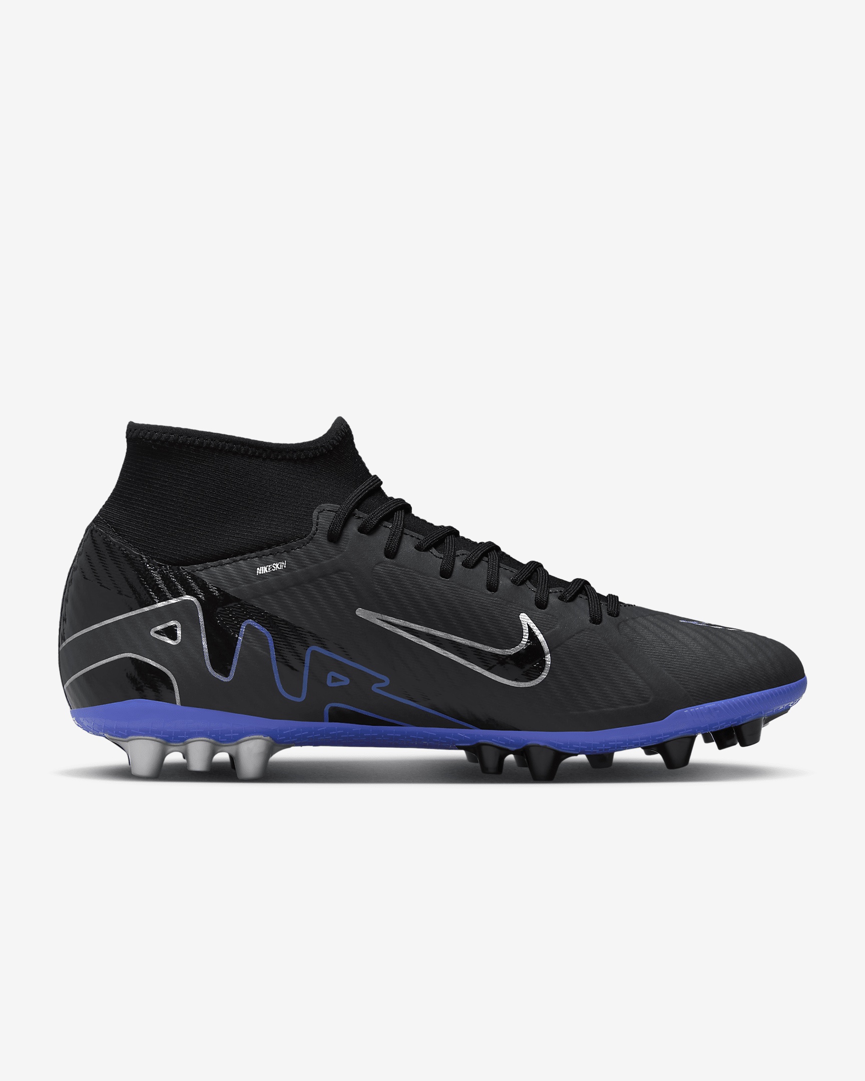 Nike Mercurial Superfly 9 Academy Artificial-Grass High-Top Soccer Cleats - 3