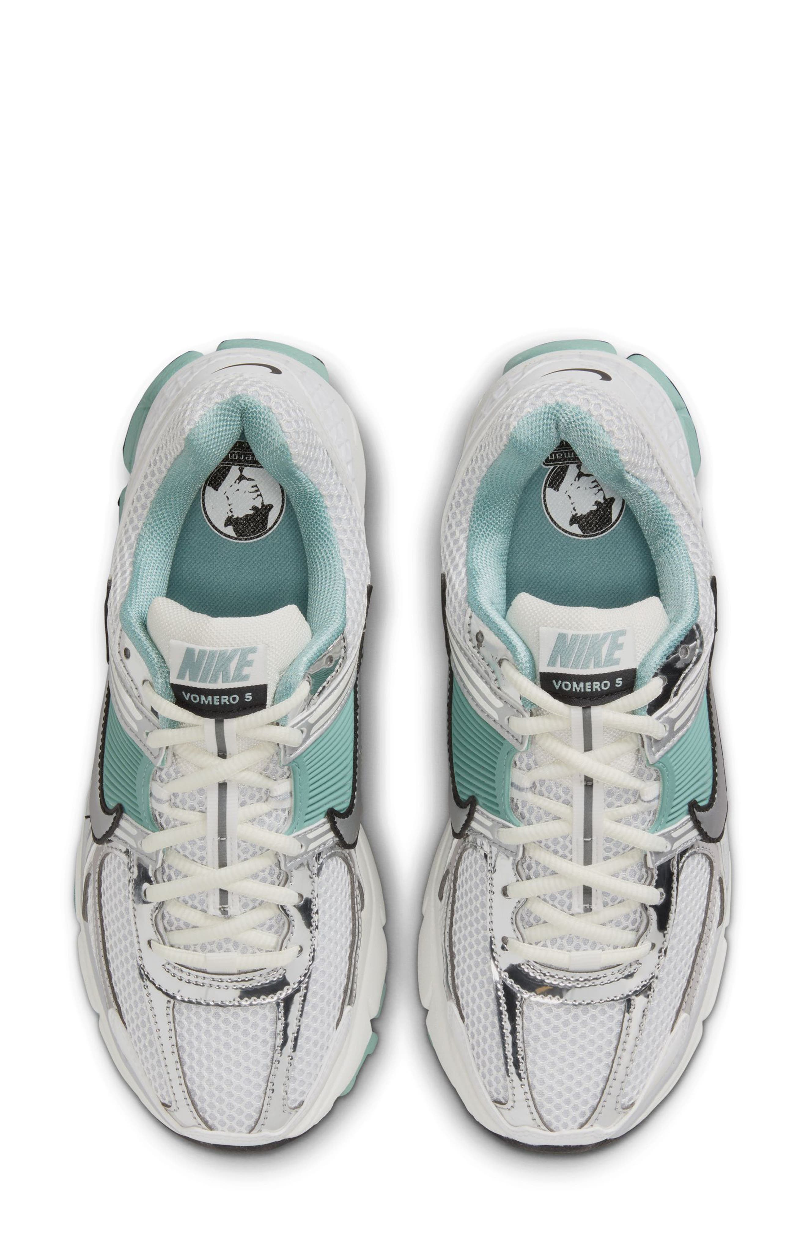 Nike Zoom Vomero 5 Sneaker in Summit White/Silver/Grey at Nordstrom - 3