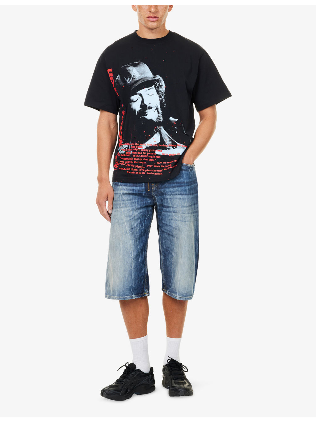 Icon See Crewneck Cotton-Jersey T-Shirt - 2