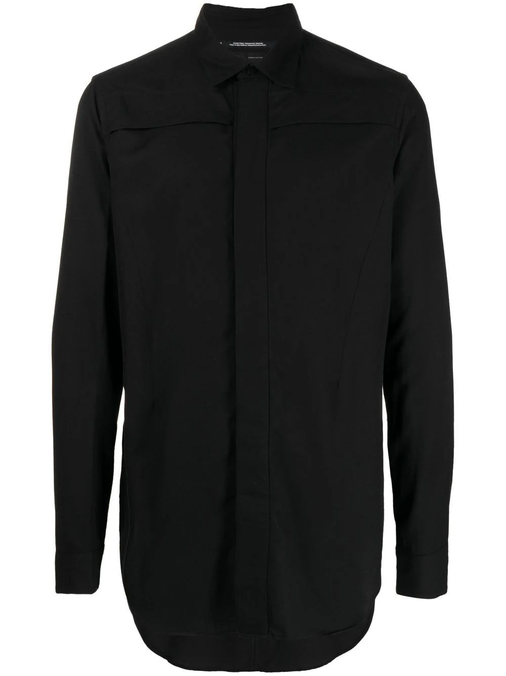 drop-crotch track shorts - 1