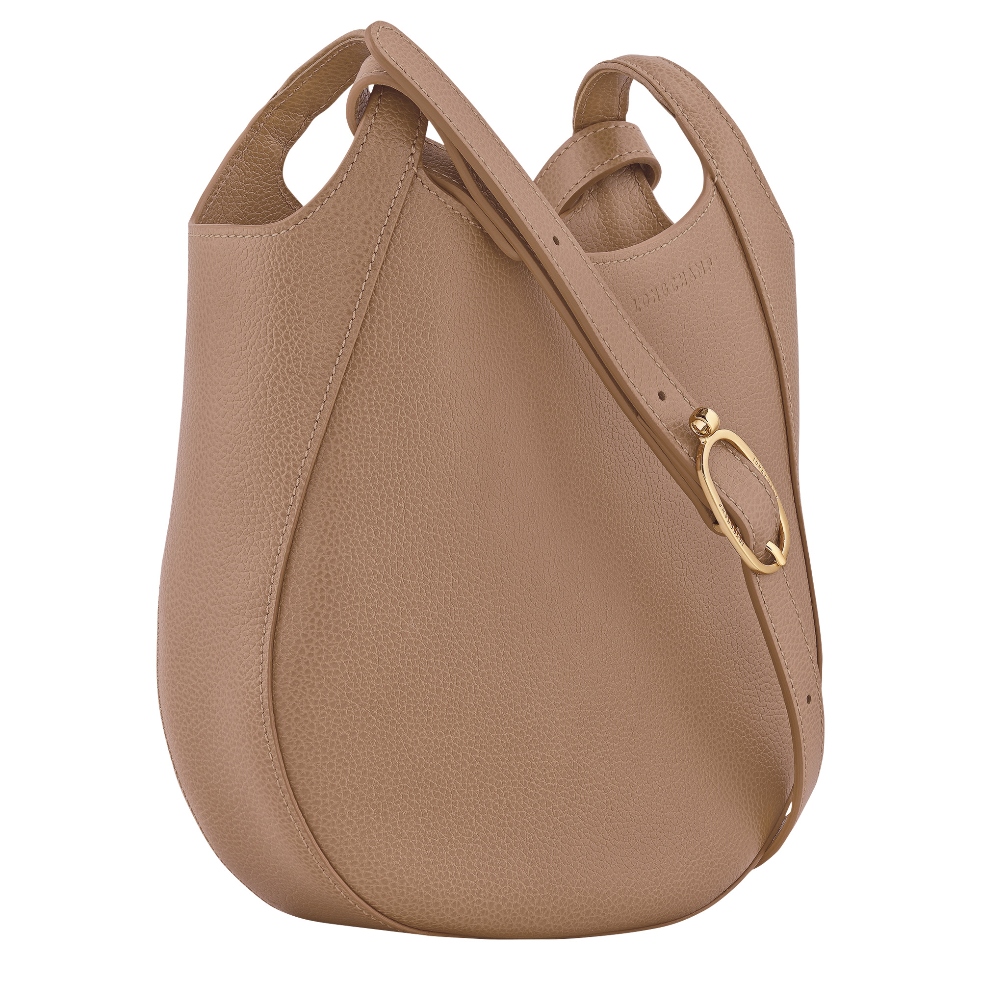 Le Foulonné S Crossbody bag Biscuit - Leather - 3