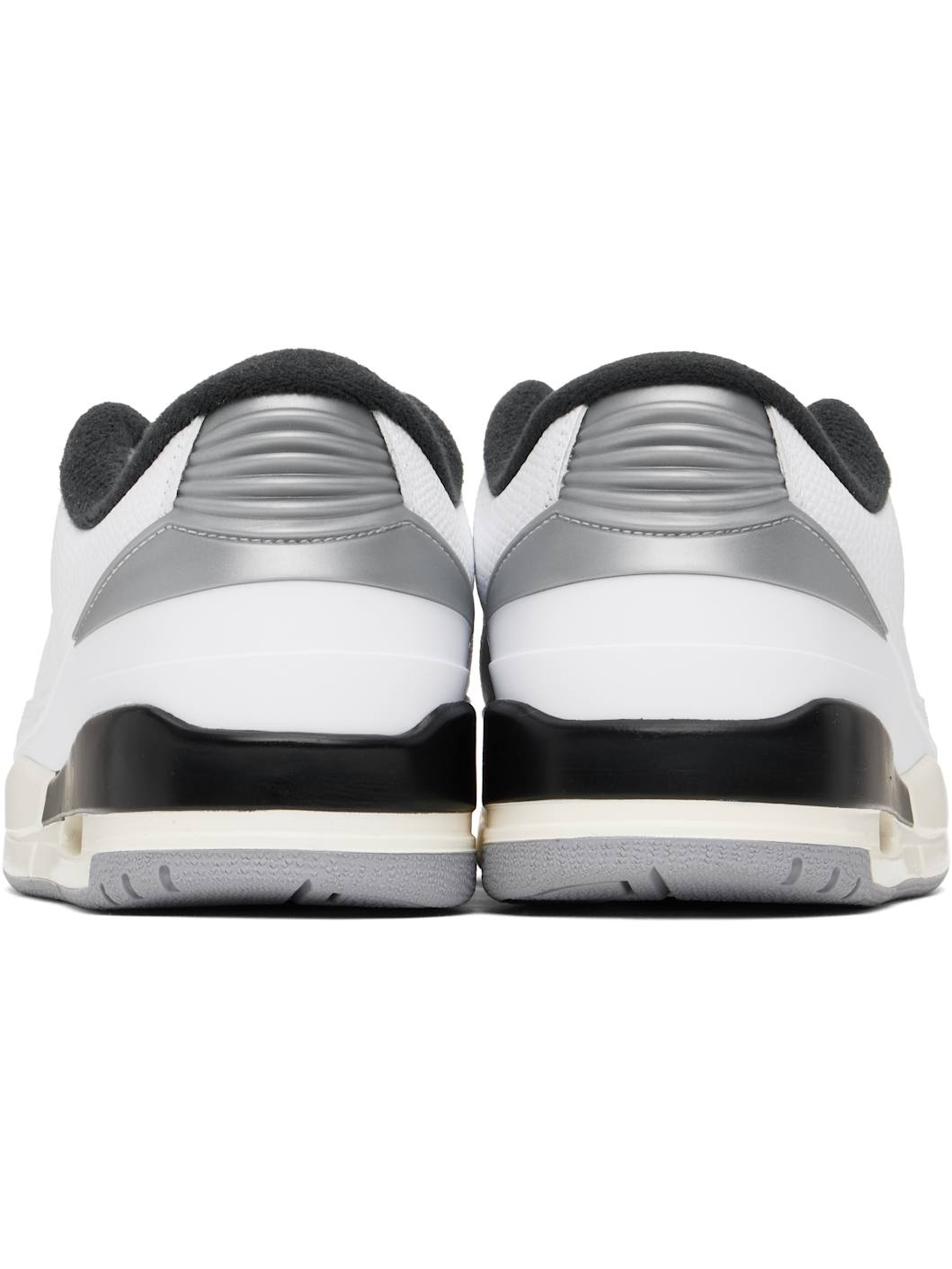 White & Gray Jordan 2/3 Sneakers - 2