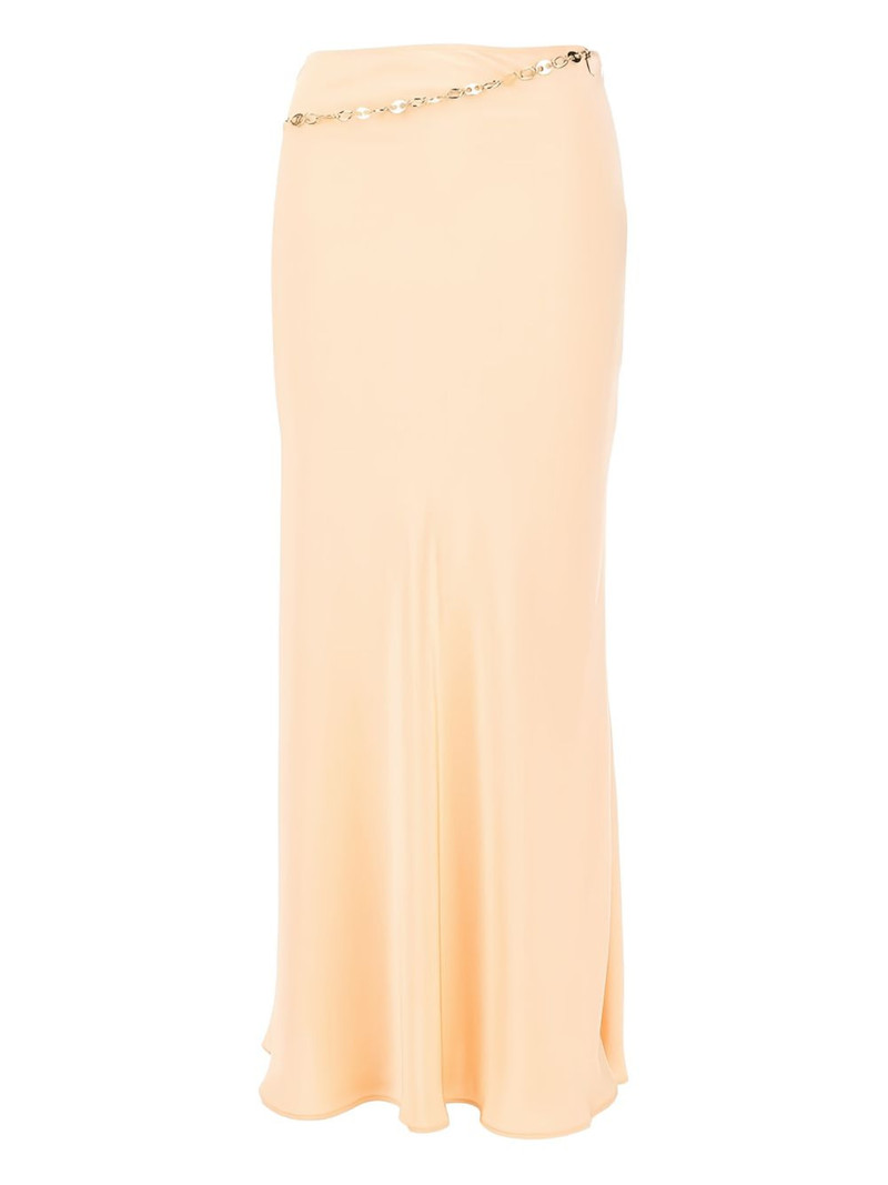 chain-detail maxi skirt 1