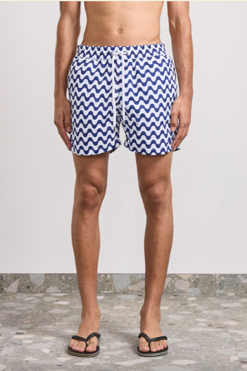 Rio Swim Shorts Copacabana Print Navy - 1