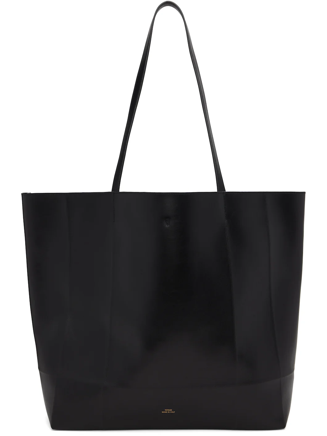 Black Roam Leather Tote - 1