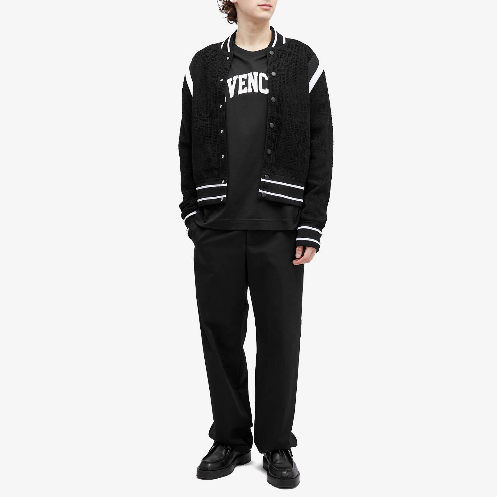 Givenchy Knitted Bomber Jacket - 4