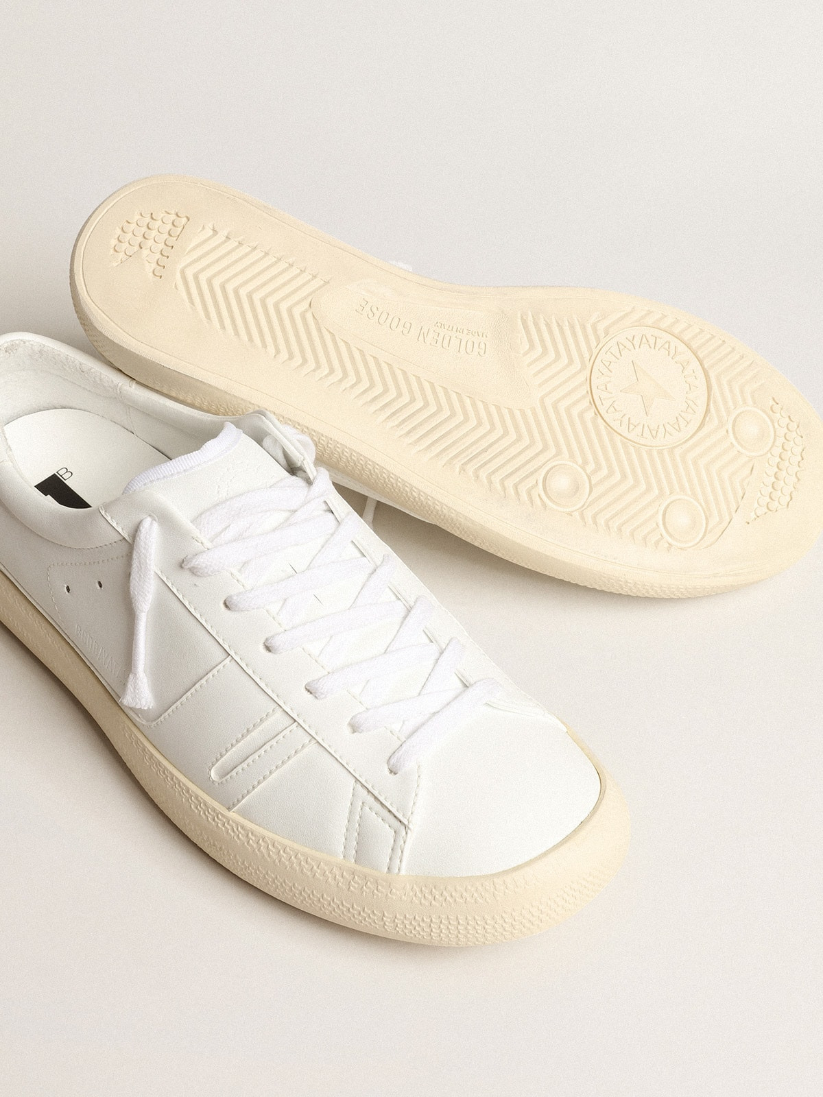 Yatay Model 1B sustainable sneakers with white bio-based upper and white Y - 4