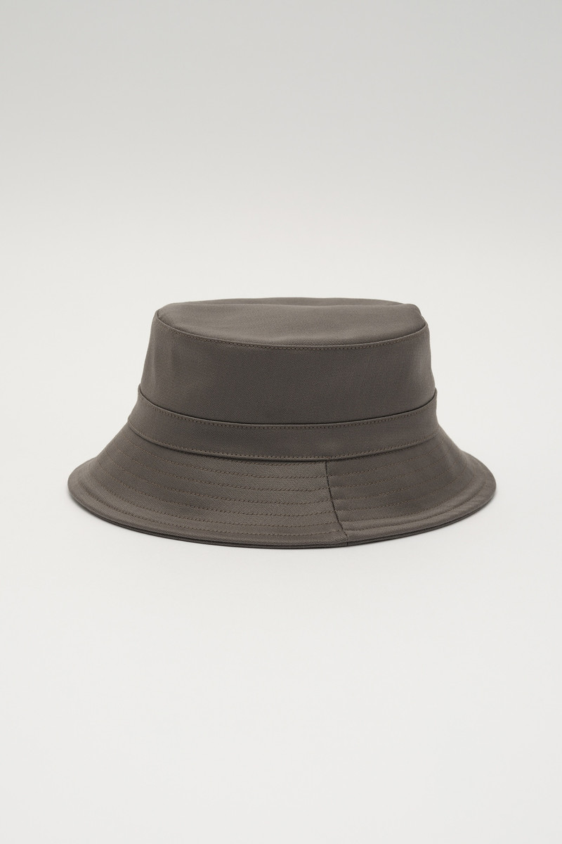 Bucket Hat Mole Grey Exquisite Wool 1