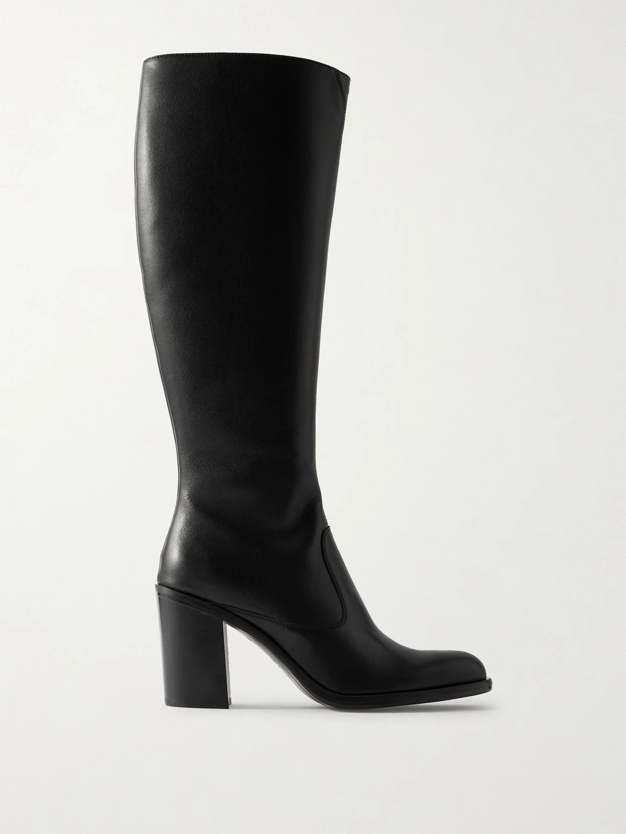 Phoenix Leather Knee Boots - 1