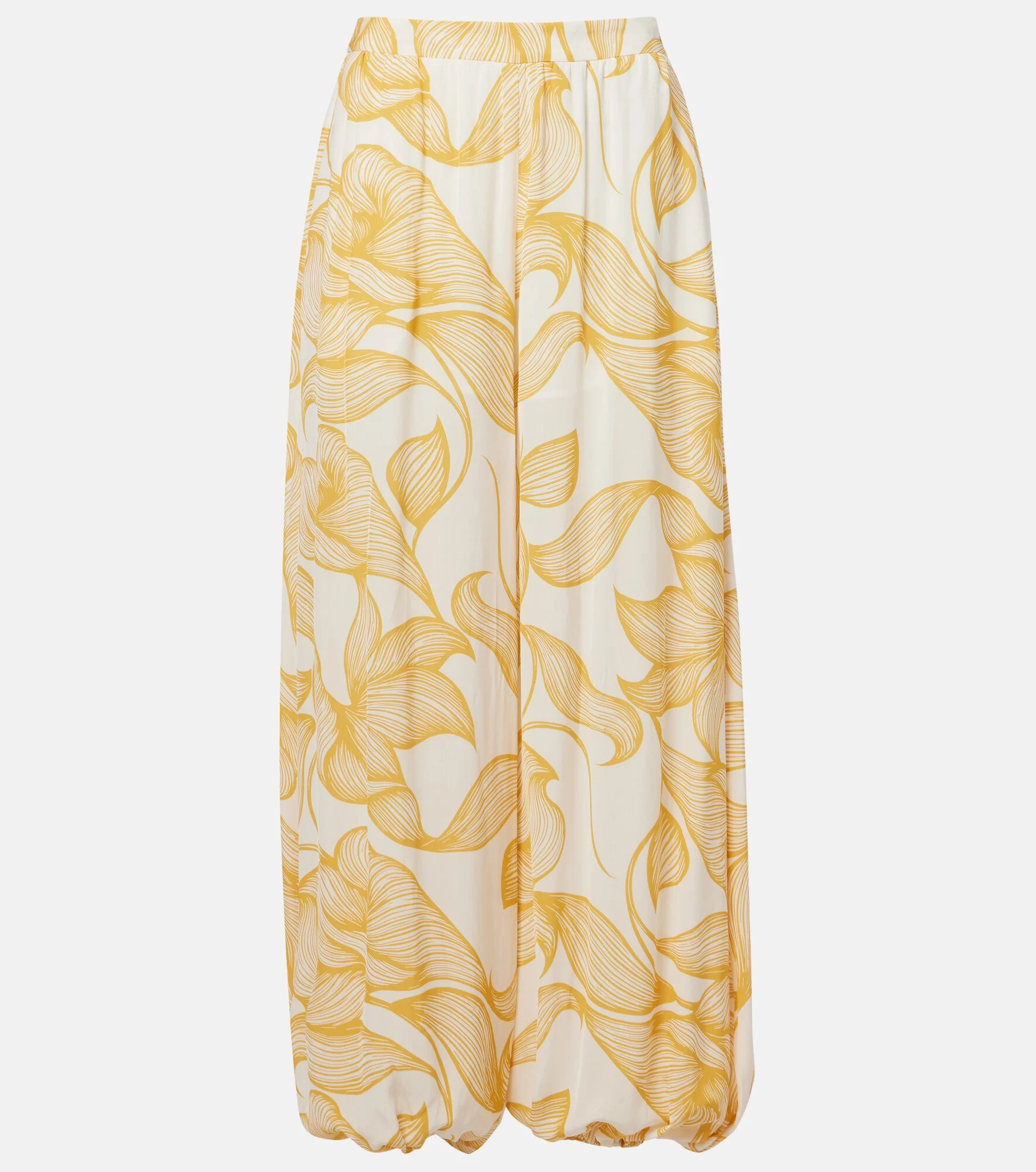 Printed balloon pants - 1