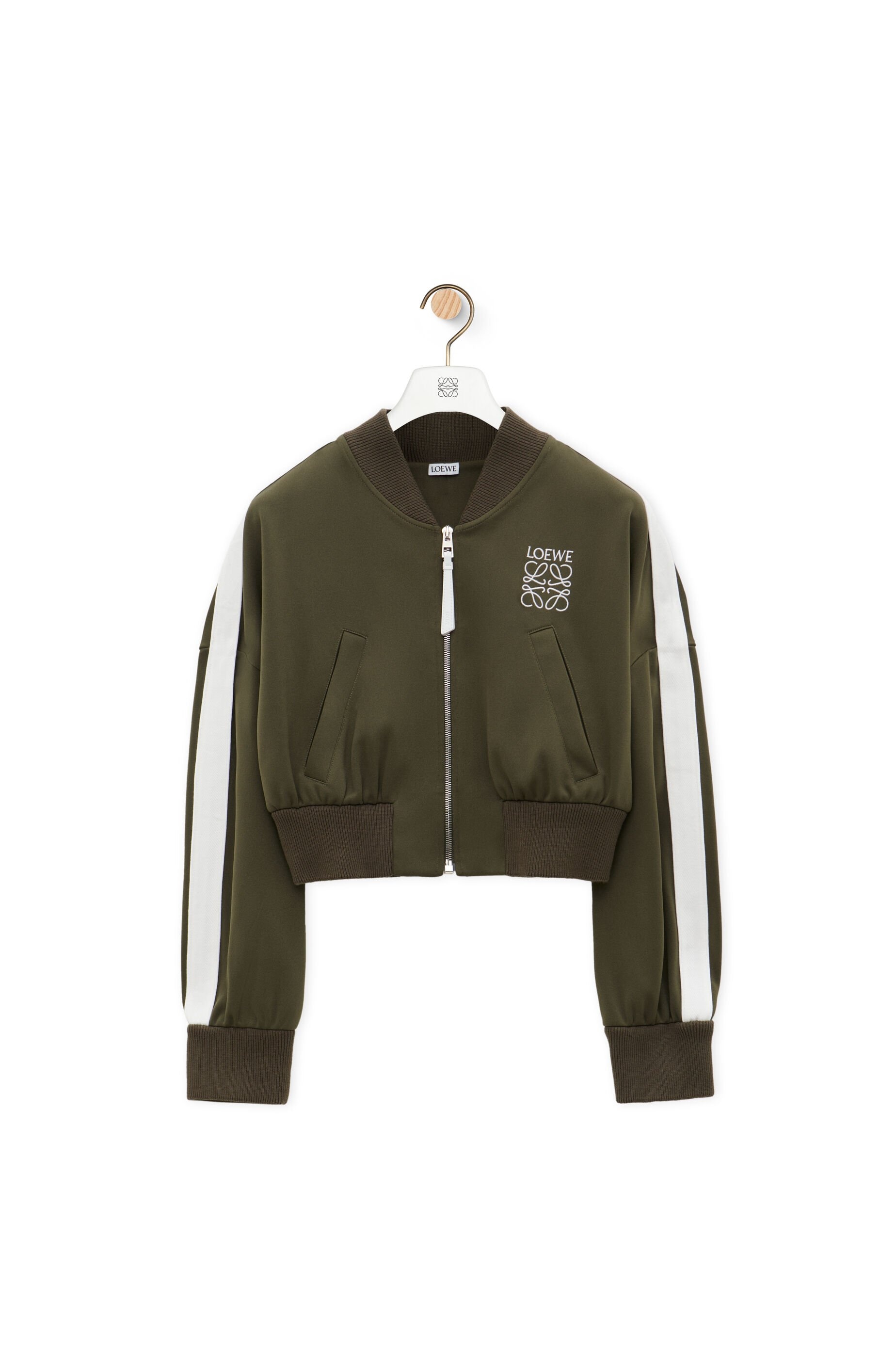 Bomber jacket in technical jersey - 1