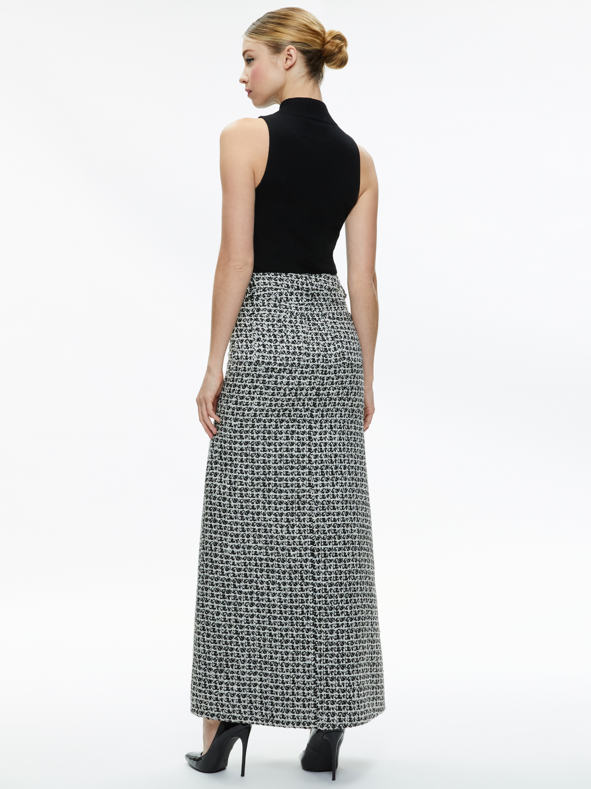 RYE TWEED MAXI SKIRT - 3