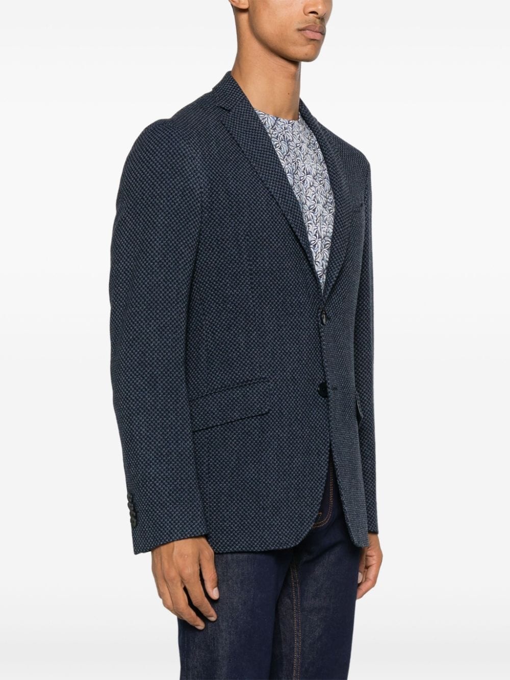 【送料&関税込】Etro Reversible Single-breasted Jacket Etro SINGLE-BREASTED JACQUARD JACKET | REVERSIBLE
