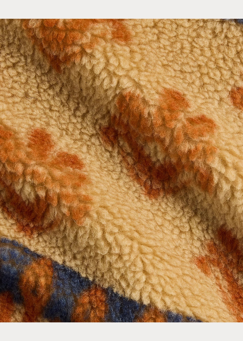 Wool-Blend Pile Fleece Jacket 5