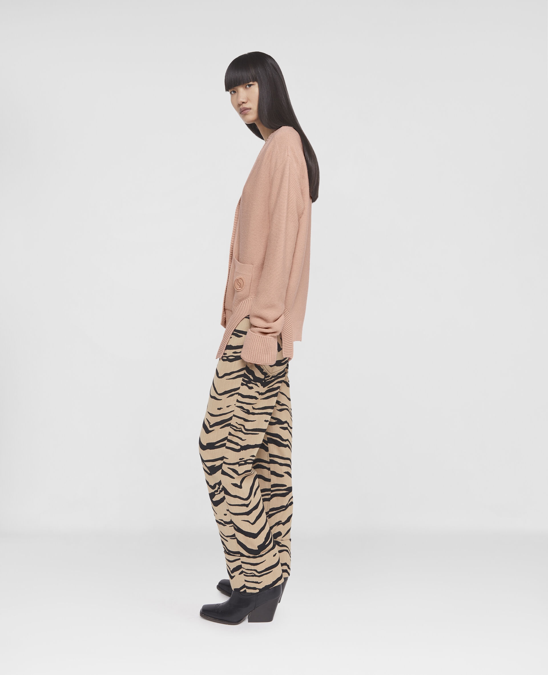 S-Wave Regenerated Cashmere Cardigan - 3